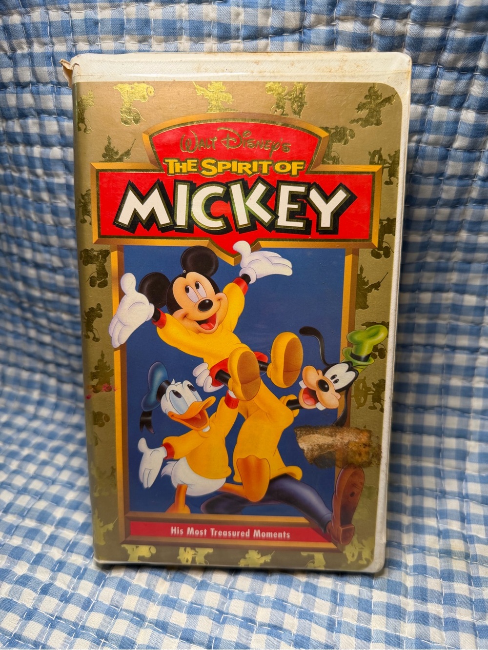 Walt Disney's The Spirit of Mickey VHS Home Video Promo Clamshell Tape